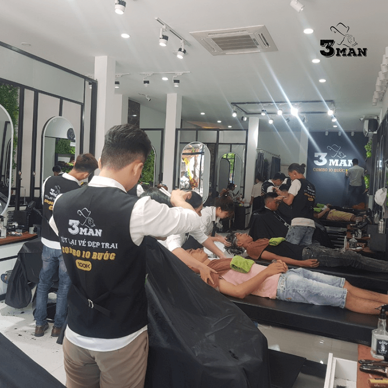 tiệm cắt tóc nam Đà Nẵng đẹp