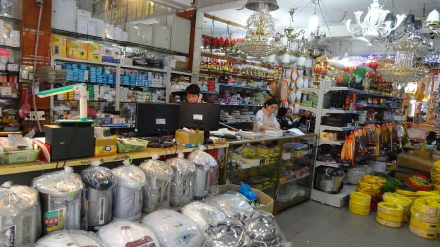 cửa hàng bán đồ điện nước tại Đà Nẵng