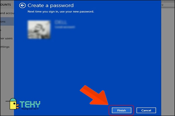 Cách cài mật khẩu cho Windows 10 Bước 3