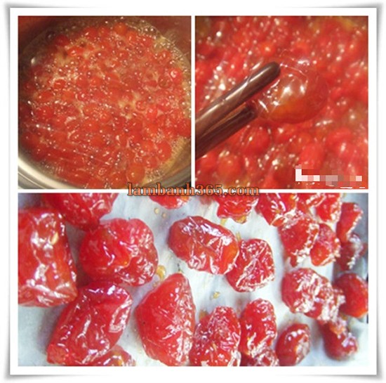 Cách làm mứt cà chua bi siêu ngon tại nhà sên mứt