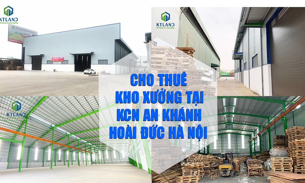 Cho thuê kho xưởng tại KCN An Khánh Hoài Đức Hà Nội