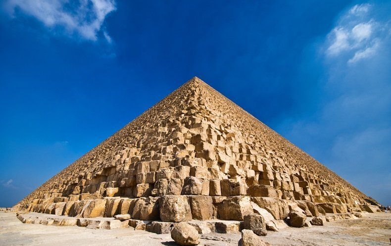 Kim tự tháp Ai Cập huyền bí. Ảnh: Getty Images