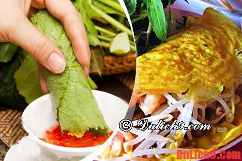 Món ăn ngon khi du lịch Đà Nẵng