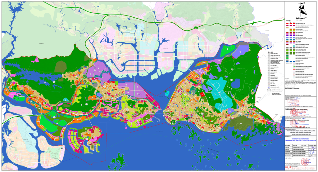 bản đồ quy hoạch thành phố uông bí