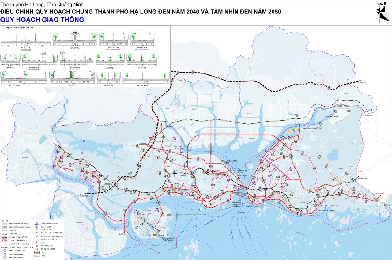 bản đồ quy hoạch thành phố cẩm phả
