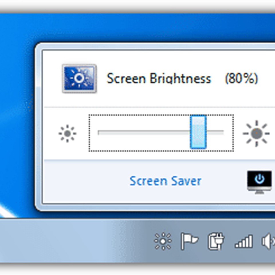 Phần mềm tăng độ sáng màn hình máy tính bàn: iBrightness Tray