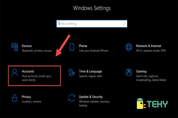Cách thay đổi mật khẩu cho Windows 10 Bước 2