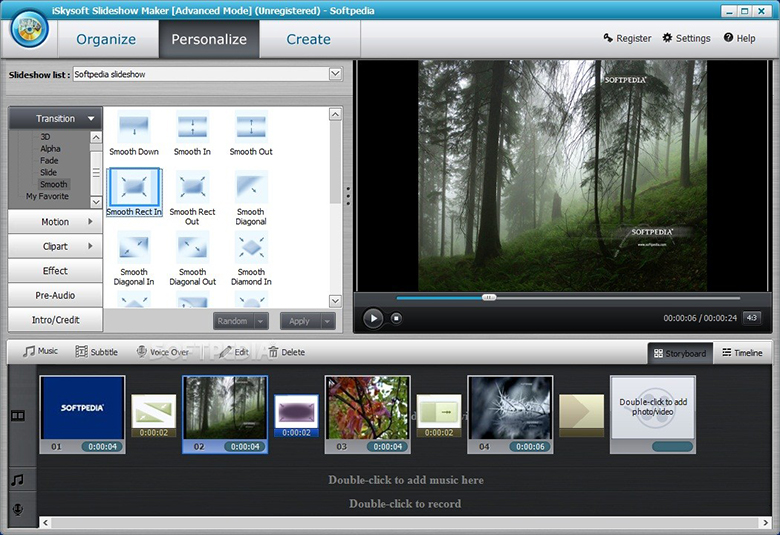 App làm video trên máy tính iSkysoft Slideshow Maker​ có những ưu điểm vượt trội