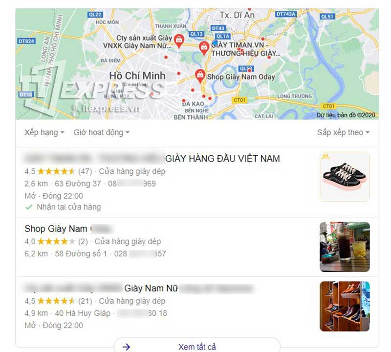 Sử dụng Google Map để tiếp cận khách hàng địa phương