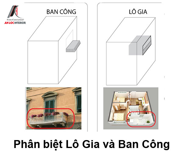 Lô gia và ban công