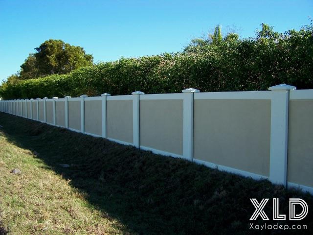 Hình 6: tường rào xây đẹp
