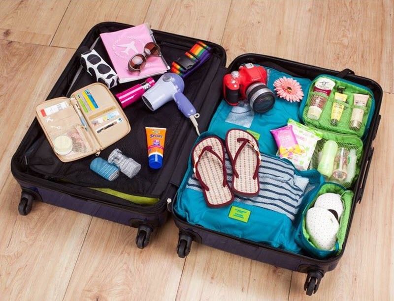 Sắp xếp vali của bạn gọn gàng trước chuyến bay