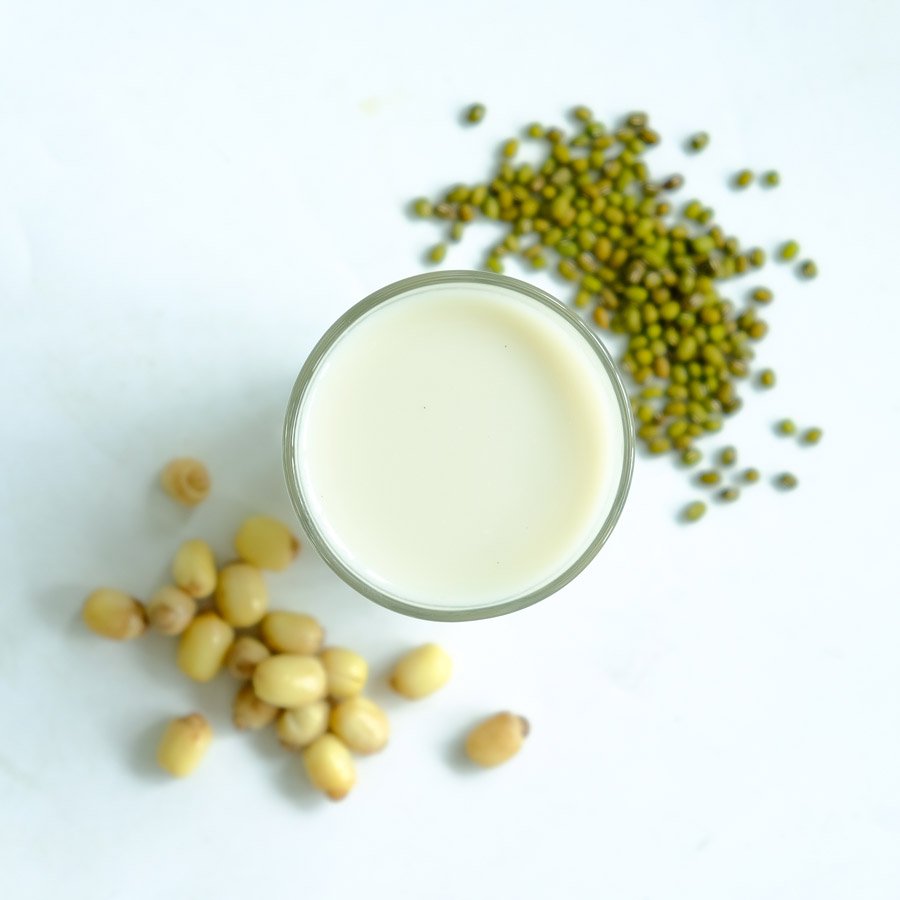 Sữa đậu xanh hạt sen giảm cân