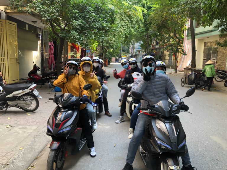 Xe ga Air Blade tại MOTOGO - Cho thuê xe máy tự lái Hà Nội