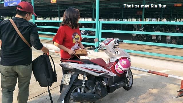 Thuê xe máy gần sân bay Đà Nẵng