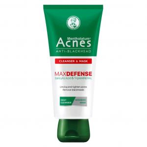 Kem rửa mặt và mặt nạ ngăn ngừa mụn đầu đen Acnes Anti-Blackhead Cleanser & Mask